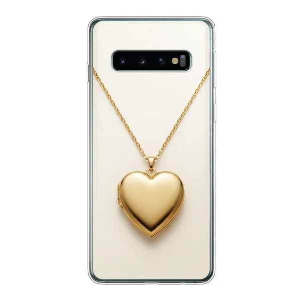 Gold Heart Locket case