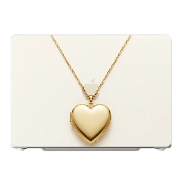 Gold Heart Locket case