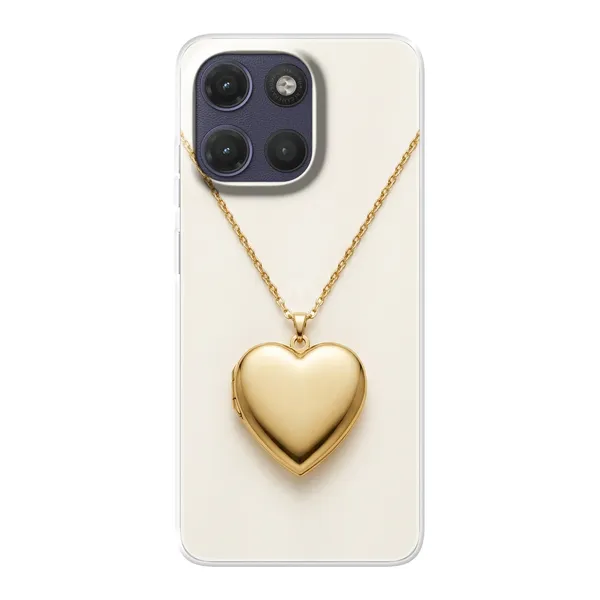 Gold Heart Locket case