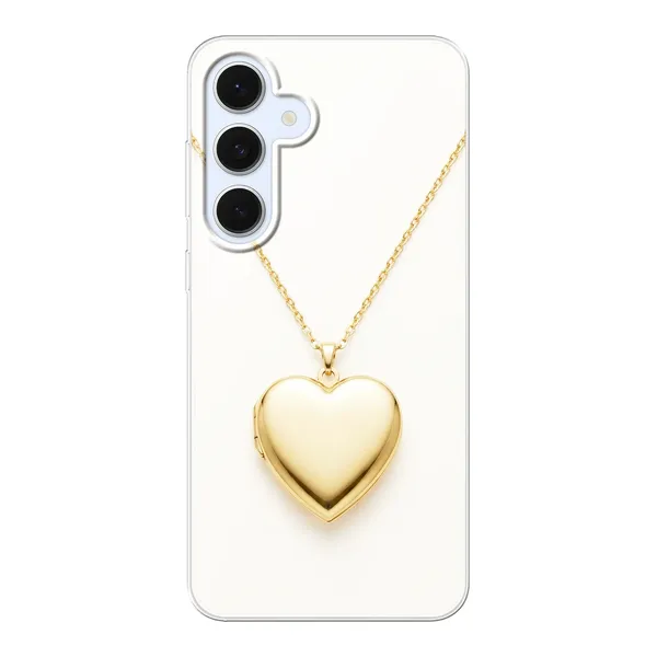 Gold Heart Locket case