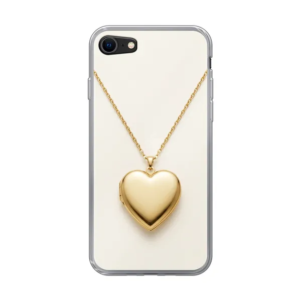 Gold Heart Locket case