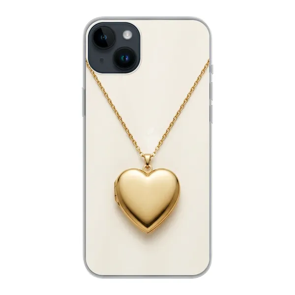 Gold Heart Locket case