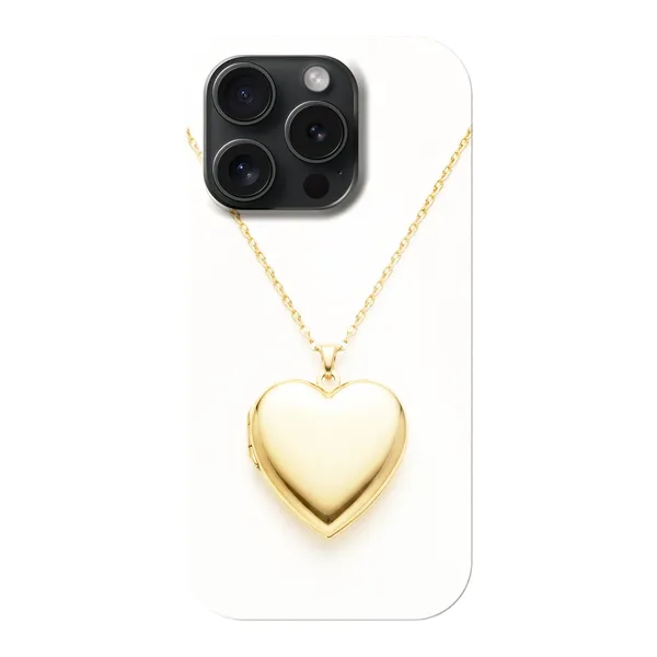 Gold Heart Locket Design case