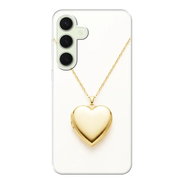 Gold Heart Locket case