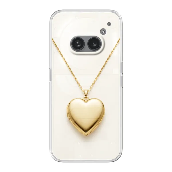 Gold Heart Locket case