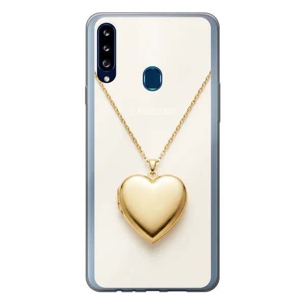Gold Heart Locket case