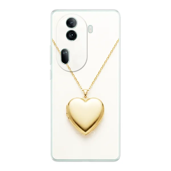 Gold Heart Locket case