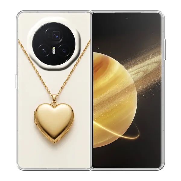 Gold Heart Locket case