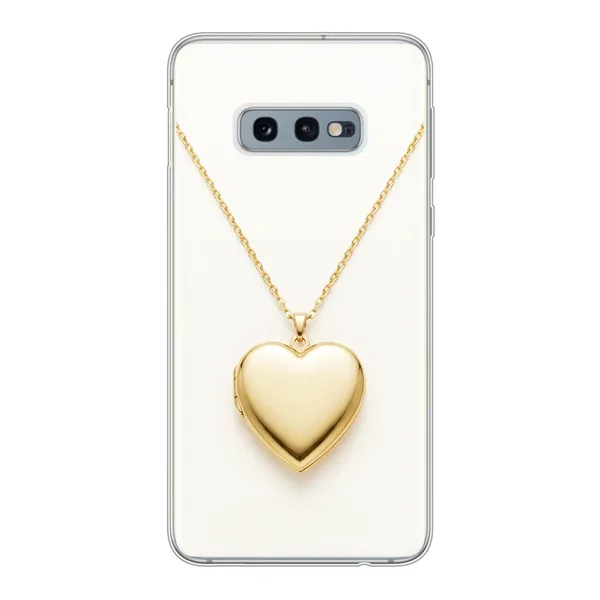 Gold Heart Locket case