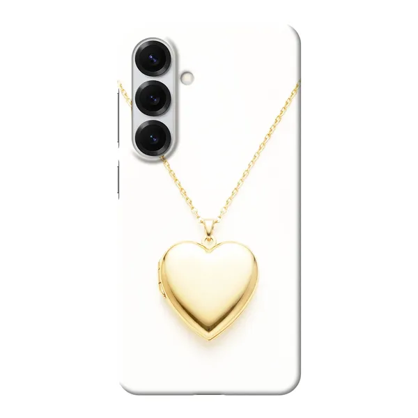 Gold Heart Locket Design case
