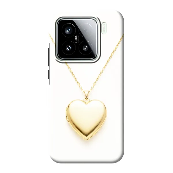Gold Heart Locket case