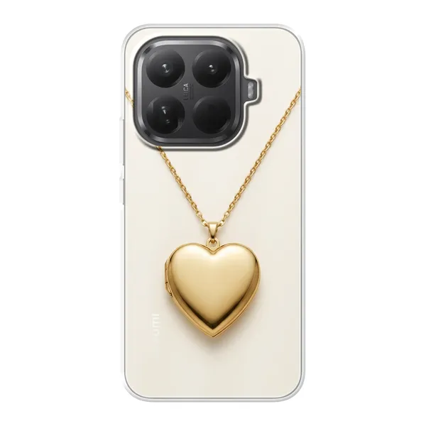 Gold Heart Locket case