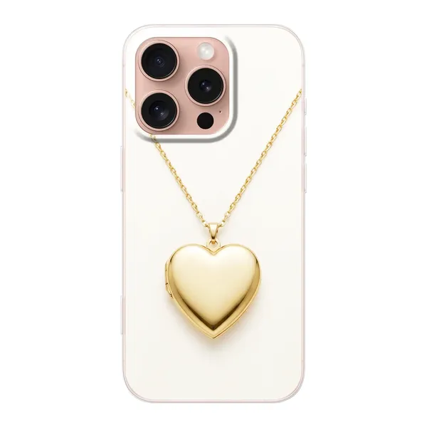 Gold Heart Locket case