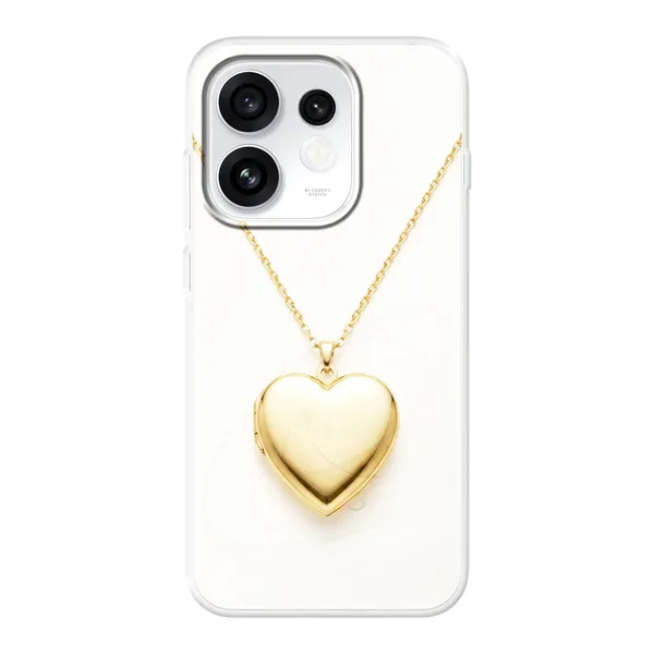 Gold Heart Locket case