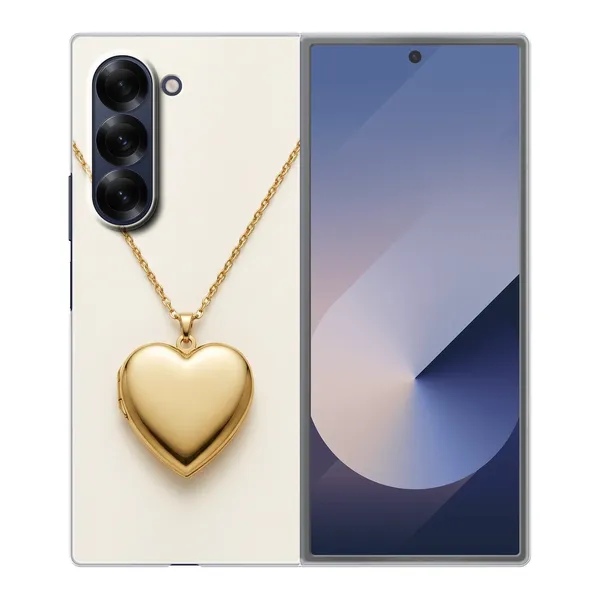 Gold Heart Locket case