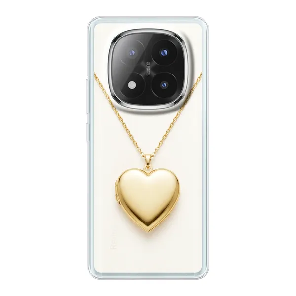 Gold Heart Locket case