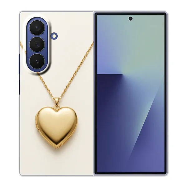 Gold Heart Locket case