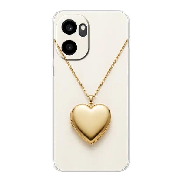 Gold Heart Locket case