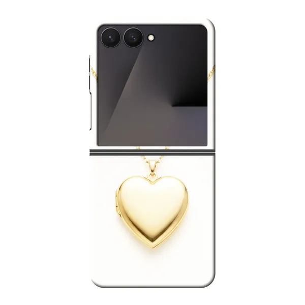 Gold Heart Locket case