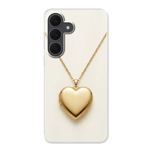 Gold Heart Locket case