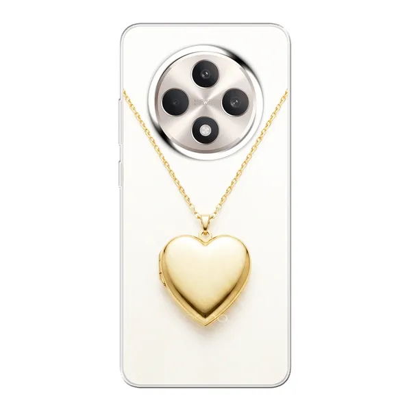 Gold Heart Locket case