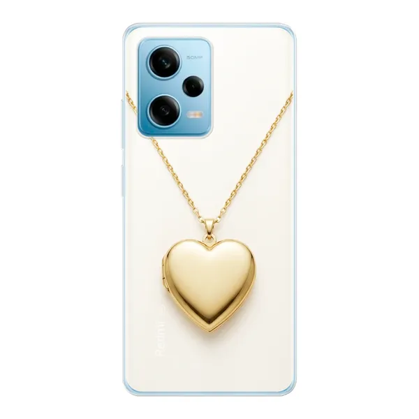 Gold Heart Locket case