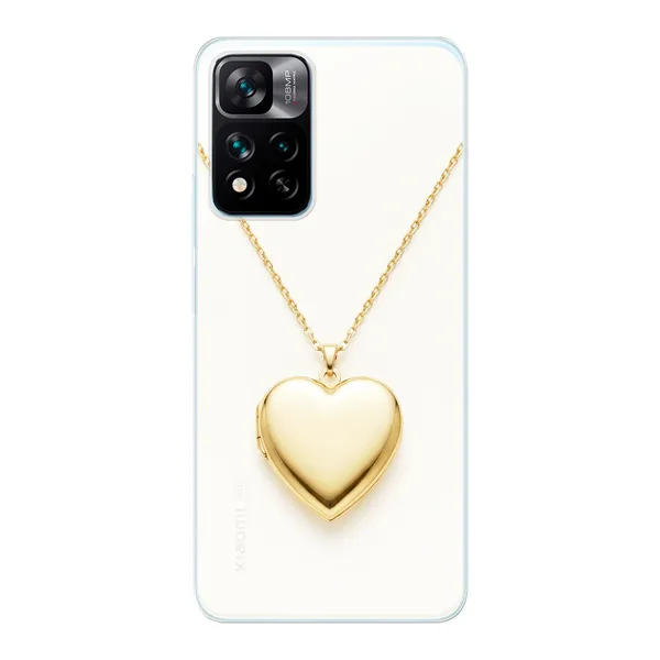 Gold Heart Locket case