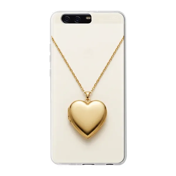 Gold Heart Locket case