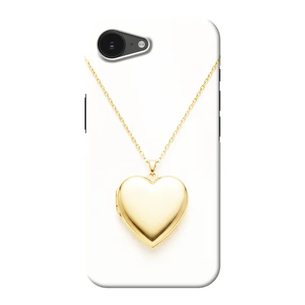 Gold Heart Locket Design case