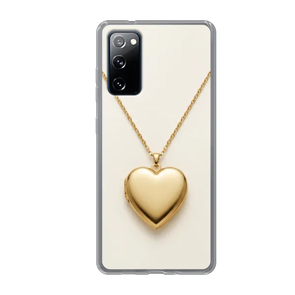 Gold Heart Locket case