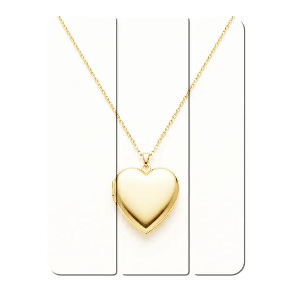 Gold Heart Locket case