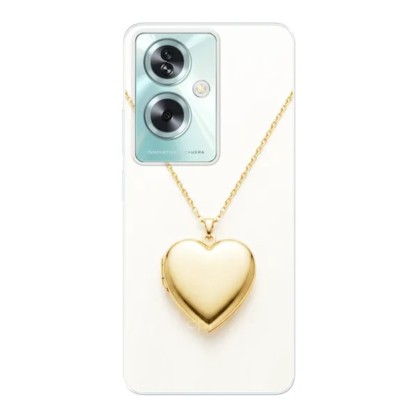 Gold Heart Locket case