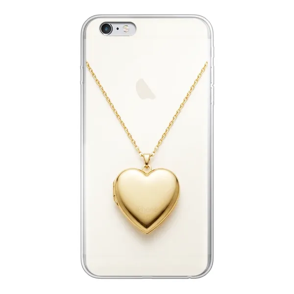 Gold Heart Locket case