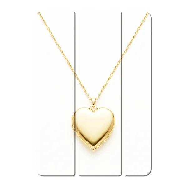 Gold Heart Locket case