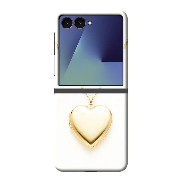 Gold Heart Locket case