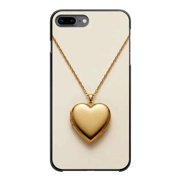 Gold Heart Locket case