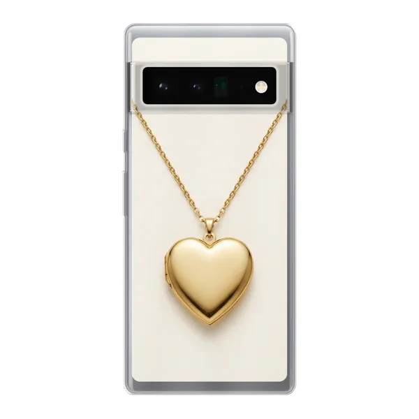 Gold Heart Locket case