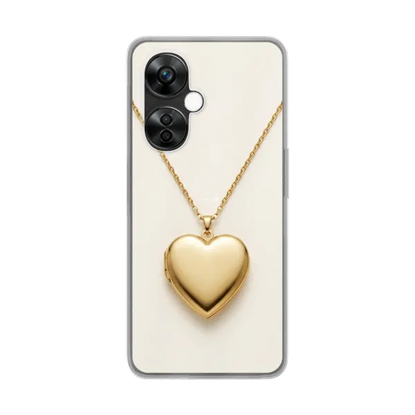 Gold Heart Locket case