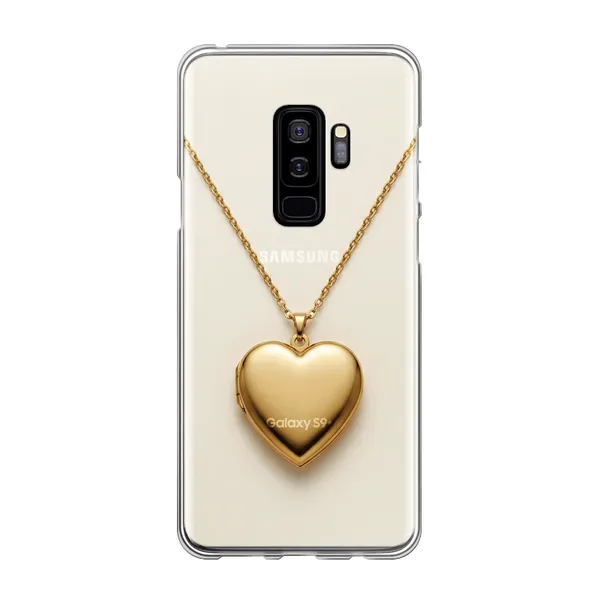 Gold Heart Locket case