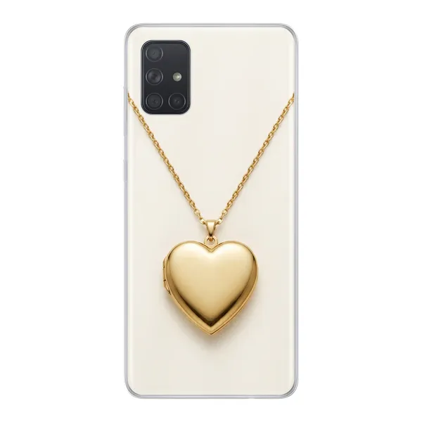 Gold Heart Locket case