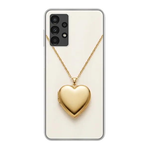 Gold Heart Locket case