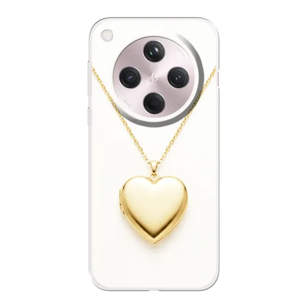 Gold Heart Locket case