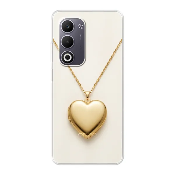 Gold Heart Locket case