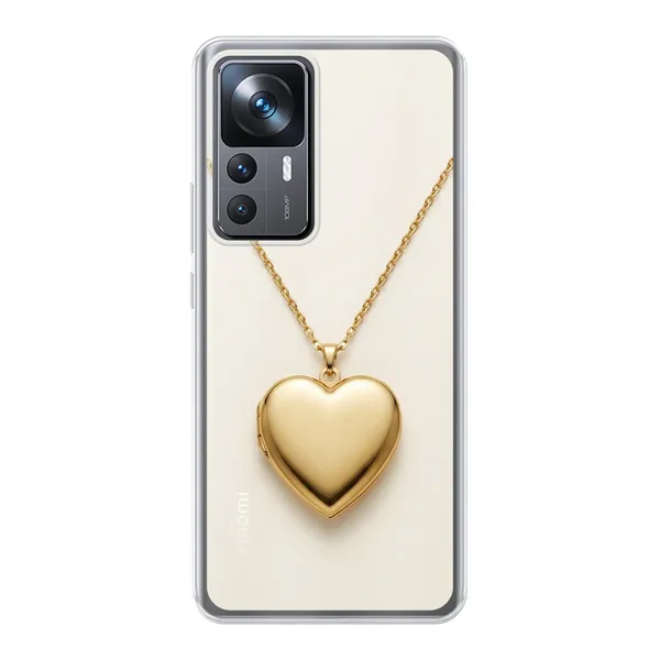 Gold Heart Locket case