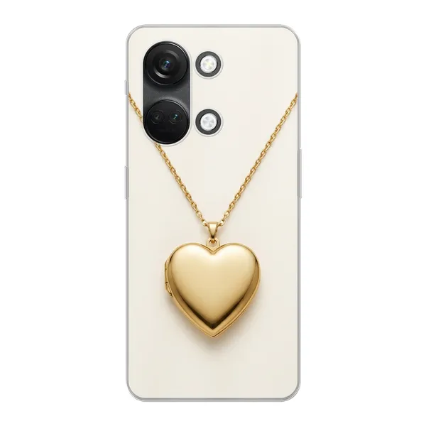 Gold Heart Locket case