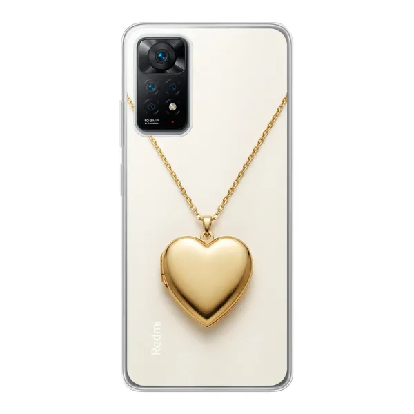 Gold Heart Locket case