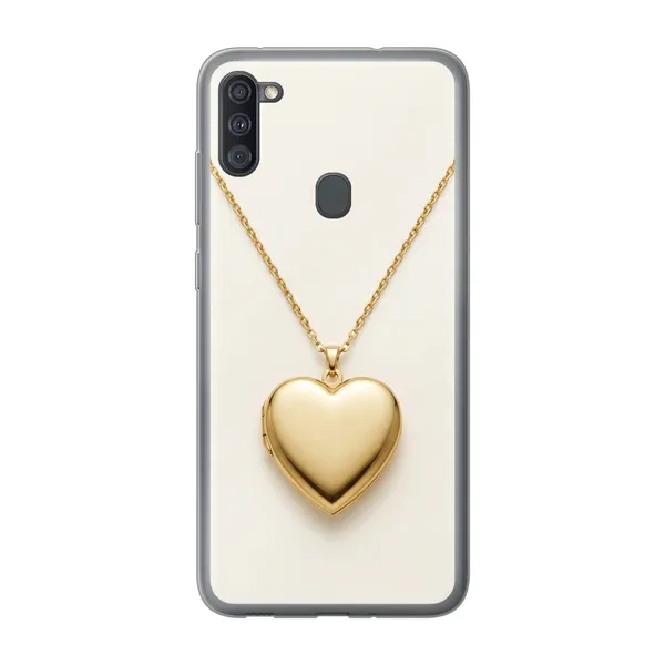 Gold Heart Locket case