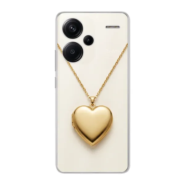 Gold Heart Locket case