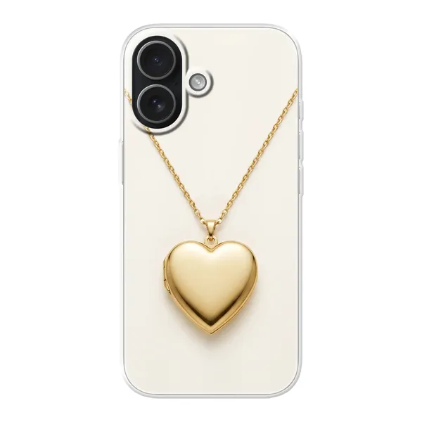 Gold Heart Locket case