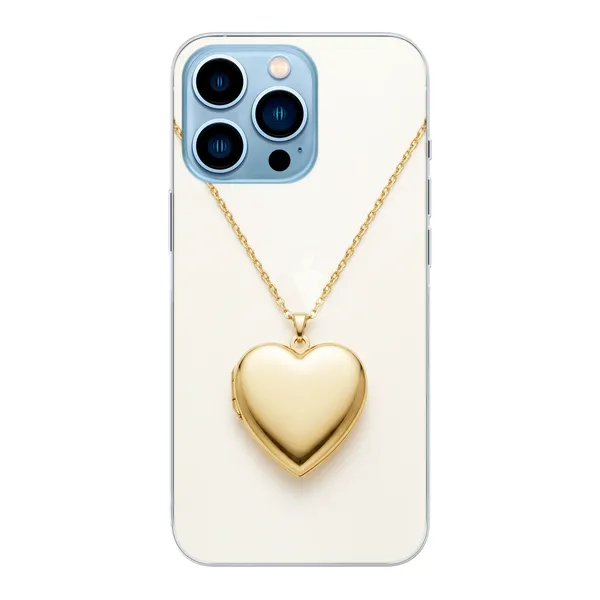 Gold Heart Locket case